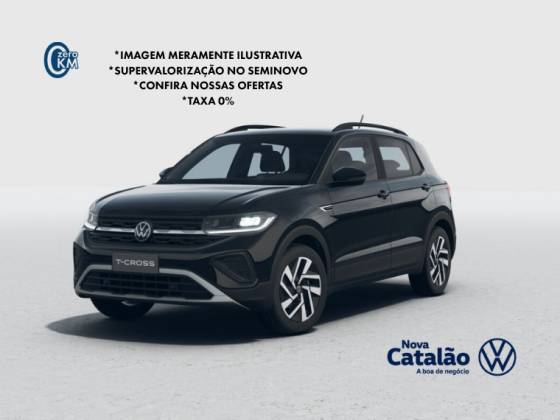 VOLKSWAGEN T-CROSS 1.0 200 TSI TOTAL FLEX COMFORTLINE AUTOMÁTICO